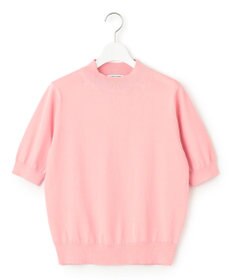 23区 【Oggi4月号掲載/洗える】プレミアムビオコットン 半袖 ニット