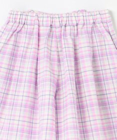 ANY KIDS チェック柄キュロット