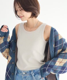 CRAFT STANDARD BOUTIQUE ラメテレコタンクトップ