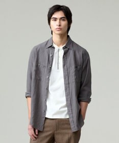 J.PRESS MEN 【洗える】リネントロピカル シャツ / レギュラー