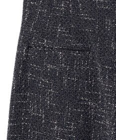 BEIGE， TRIPHANE / ハイウエストツイードタックパンツ