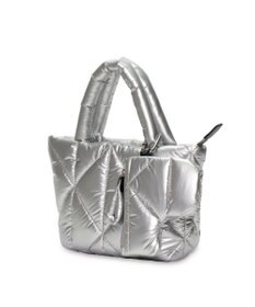 PELLE BORSA キルティングミドルトート Shiny Puffy シャイニーパフィー 5837