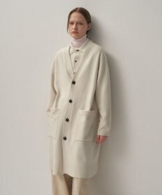 ATON MERINO COLLEGE KNIT | オーバーサイズカーディガン