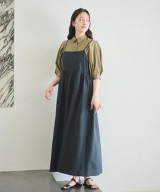 #Newans 【洗える】ボリュームキャミソールドレス