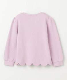 ANY KIDS 裏毛 スカラップ トレーナー