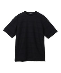 JOSEPH HOMME 【新柄 / 新素材】ジャガードボーダー　クルーネックTシャツ