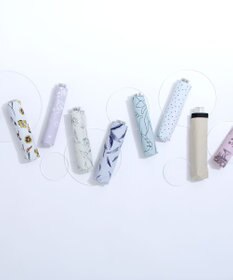 MOONBAT Fuwacool(フワクール) フワクールホワイト 晴雨兼用日傘 折りたたみ傘 シャイニープランツ 軽量 一級遮光／遮熱／UV