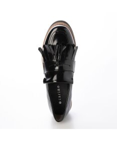 MODE ET JACOMO <carino>【レイン対応】【2WAY】厚底タッセルローファー