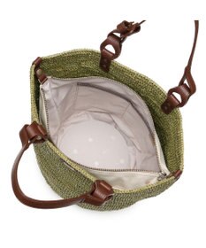 IBIZA ラフィア　ハンドバッグ（草木染め）