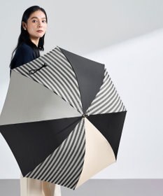 +RING UNISEX プラスリング 長傘 60cm BLK-STP T1373