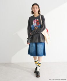 Green Parks セサミストリートミーツフルーツオブザルーム　スウェット