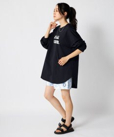 OP／FILA 【RUSTY】らくティブ｜プリント長袖Tシャツ