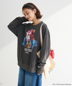 Green Parks セサミストリートミーツフルーツオブザルーム　スウェット