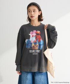 Green Parks セサミストリートミーツフルーツオブザルーム　スウェット