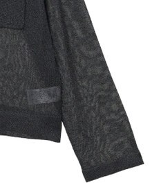 AMERICAN HOLIC シアー襟付きカーディガン