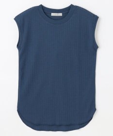 ANY L 【洗濯機可/接触冷感/UVカット】汗ジミ防止テレコノースリーブプルオーバー