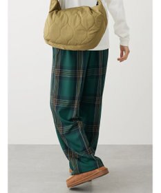 CRAFT STANDARD BOUTIQUE センタープレスチェックパンツ