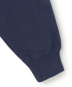 J.PRESS MEN 【AaronChang】【UNISEX】ワンポイントハーフジップ スウェットシャツ