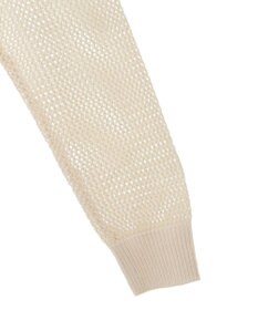 CRAFT STANDARD BOUTIQUE ロゴジャガードメッシュニットプルオーバー