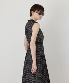 GRACE CONTINENTAL モノグラムマリンワンピース