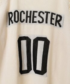 CRAFT STANDARD BOUTIQUE ロゴジャガードメッシュニットプルオーバー