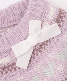 ANY KIDS ノルディック柄 ニット