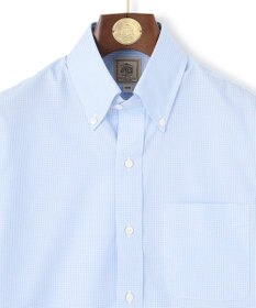 J.PRESS MEN 【Single Needle Tailoring / 形態安定】ミニギンガムチェック シャツ / B.D.