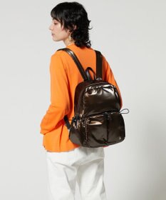 LA BAGAGERIE メタリックドロストポケット　リュックサック