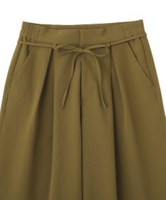 AMERICAN HOLIC リボン付きタックワイドパンツ