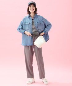 ANY 【洗濯機可/ストレッチ】デニムシャツ