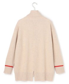 J.PRESS YORK STREET 【WOMEN】ウールカシミヤ デザインタートルネック ニット