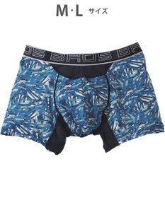 WACOAL MEN ボクサーパンツ 風が通ってムレ軽減。 ダブルエアスルータイプ 吸汗速乾 前閉じ GT3910 /ブロス バイ ワコールメン