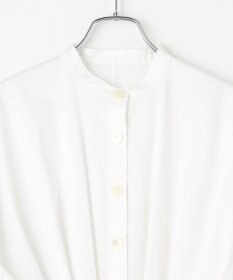 #Newans ナローウエストデザインブラウス