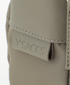 Y'SACCS ナイロン×牛革コンビシリーズ　横型ショルダーバッグ　SSサイズ