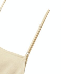 earth music&ecology 【一部WEB限定】レーストリムキャミソール