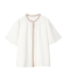 Green Parks ・ＥＬＥＮＣＡＲＥ　ＤＵＥ　バイカラーブラウス