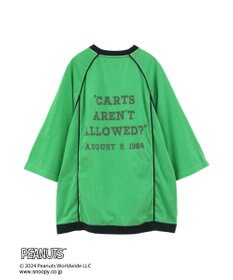 CRAFT STANDARD BOUTIQUE 【ユニセックス】PEANUTS/スヌーピー 切り替えTシャツ