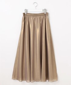 自由区 L 【カタログ掲載】シャイニーギャザー スカート