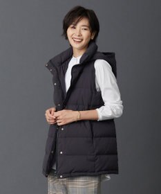 J.PRESS LADIES S ブラッシュドマルチポリ ダウンベスト