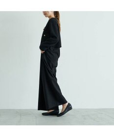 MODE ET JACOMO <carino>ポインテッドトゥウエッジヒールパンプス