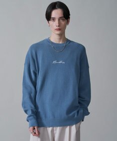 WEGO 【2点SET】アクセ付きワンポイントニットプルオーバー