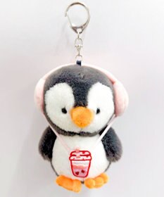 WEGO るんるんペンギンぬいぐるみキーホルダー