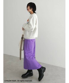 Green Parks ムジークタイガー／裏起毛刺しゅうプルオーバー