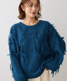 Green Parks フリンジニットプルオーバー