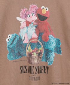 Green Parks セサミストリートミーツフルーツオブザルーム　スウェット