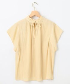 組曲 S 【前後着用可】ギャザーライトデシン ブラウス