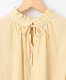 組曲 S 【前後着用可】ギャザーライトデシン ブラウス