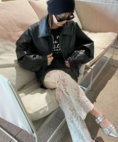 WEGO PUショートブルゾン