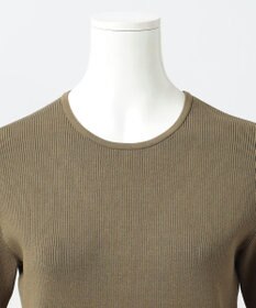 23区 L 【エステータ】コットンシルク 5分袖ニット