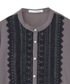 Green Parks ・ＥＬＥＮＣＡＲＥ　ＤＵＥ　フロントレースブラウス